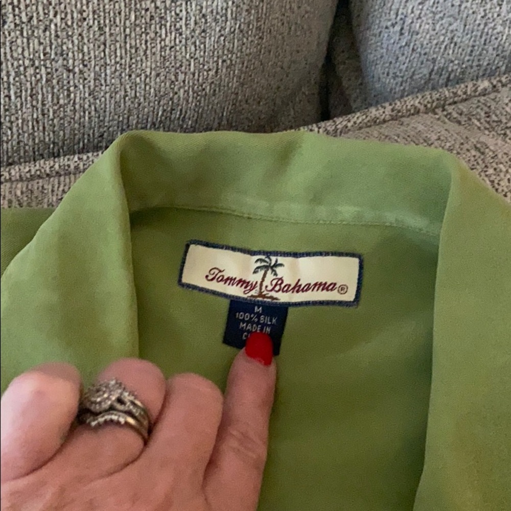 Tommy Bahama silk button up. Open to offers!